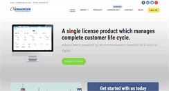 Desktop Screenshot of enhancier.com
